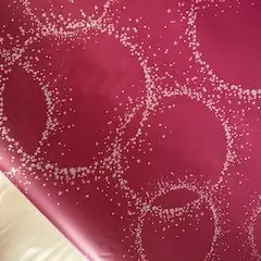 Ambalaje Flori Cadouri Bicolore Coli CIRCLE BORDEAUX AURIU F