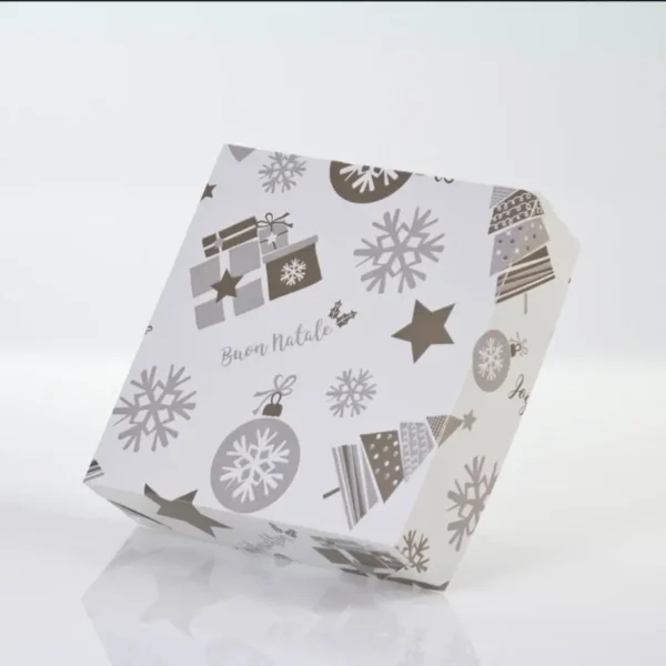 Ambalaje Flori Cadouri Bicolore Iarna Coli ITS CHRISTMAS CHAMPAGNE F7