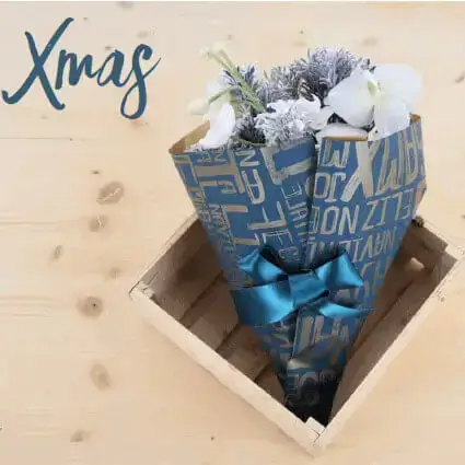 Ambalaje Flori Cadouri Parfumate Iarna Coli XMAS OTTANIO AURIU