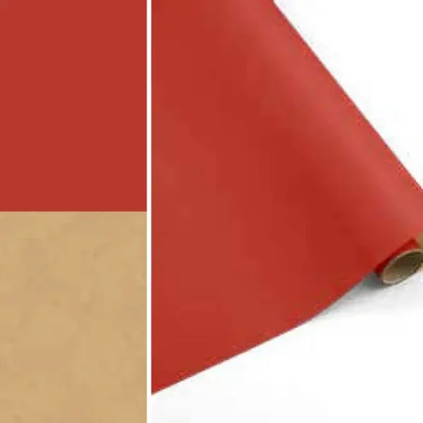 Ambalaje Flori Cadouri Kraft Coli ROSU NATUR KLA60.M755